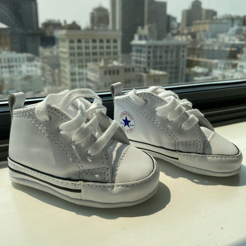 White High Top Converse (Toddler)